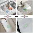 thumbnail image 5 of Paquete de 5 tapones de drenaje para ducha, tapón de silicona para fregadero de bañera, coladores de drenaje para bañera, cubierta protectora para suelo, lavandería, cocina y baño, 5 of 5