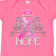 thumbnail image 4 of Inktastic Hope- Pink Ribbon Breast Cancer Awareness Boys or Girls Baby Bodysuit, 4 of 5