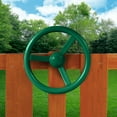 Gorilla Playsets Steering Wheel Swing Set Accessory Green