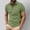 #Green, variant on DPTALR Men's Solid Color Summer Lapel Button Down Short Sleeve Shirt,Pink, L