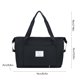 thumbnail image 4 of Bolsa de lona de viaje Bolso deportivo plegable de tela Oxford para gimnasio con compartimento separado para zapatos | Gran capacidad | Mango reforzado | 39x42x22cm | Negro, Verde, Azul, Morado, 4 of 9
