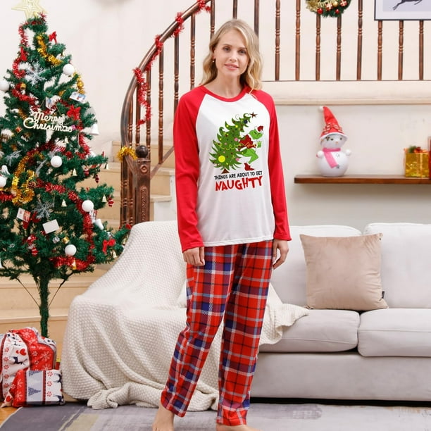 Grinch Christmas Tree Matching Pajamas Matching Family Outfits Warm and fuzzy Christmas Pjs for Family Perfect Holiday Outfits for the Whole