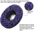 thumbnail image 3 of 60 5 Pack 4 Inch Pack Rust Removal Wheels Remove Paint and Oxide Polyethylene Strip Disc Abrasive Angle Grinding Wheels x 4 Inch x 60, 3 of 5