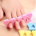 thumbnail image 4 of Soft Foam Toe Finger Separators Dividers Combs For Manicure Yuyangstore Lima y pulido, 4 of 8