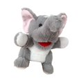 thumbnail image 1 of Milaget Animal Finger Puppet Soft Role Play Plush Hand Puppet for Teaching Kids Gift elephant, 1 of 9