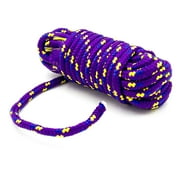 (3 pack) Ozark Trail Braided Polypropylene Blend Utility Line, 3/8 in x 25 ft, 195 lb Maximum Working Load, Multicolor