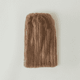 thumbnail image 5 of Women's Faux Fur Leg Warmers, Y2K Aesthetic Thickened Winter Leg Sleeves, Fluffy Knit Leg Accessories for Outfit Layering and Cold Weather - Coffee, 5 of 6