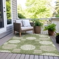 thumbnail image 6 of Addison Rugs Chantille Indoor/Outdoor Transitional Geometric Green Washable Rectangle Rug, 9' x 12', 6 of 6
