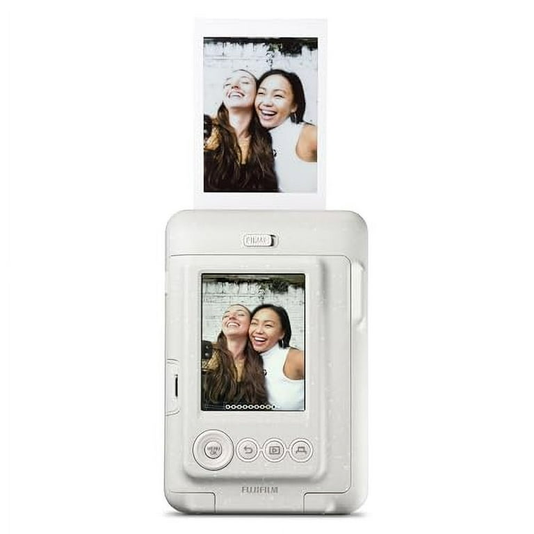 FUJI FILM instax mini LIPLAY STONE WHIT… Fujifilm Instax Mini Liplay Hybrid Camera, Stone White