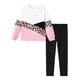 thumbnail image 1 of Conjunto de Sudadera y Leggings para Niñas PATPAT 2 Piezas 6-7 Años, 1 of 8