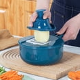 thumbnail image 5 of Cheese Grater with Container,5 In 1 Slicer for Kitchen,Multi Purpose Vegetable Slicer, Easy to Clean Vegetable Chopper,Cheese Shredder,Julienne Slicer and Peeler, 5 of 9