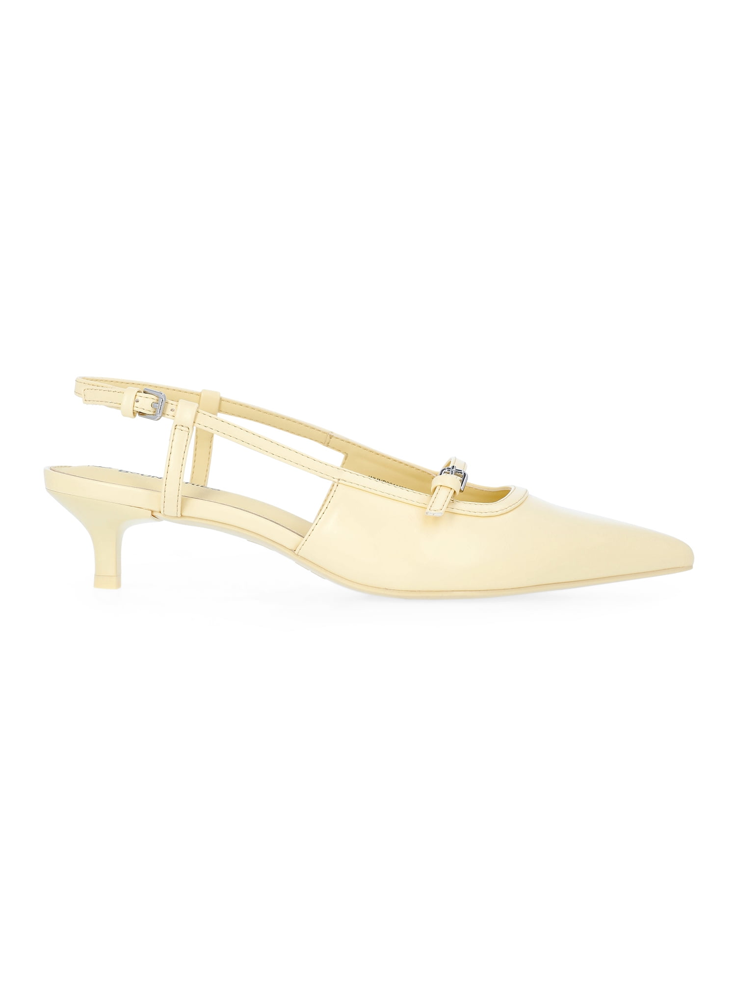 No Boundaries Kitten Heel Slingbacks, Women's