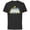 Black, variant on Disney Mickey Mouse Sitting Down on Name Retro Pop Art - Short Sleeve Cotton T-Shirt for Adults - Customized-Black