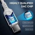 thumbnail image 3 of HRTGFD-USB C Headphones for iPhone 17 16 15 Pro iPad Pro, USB Type C Earphones USB C Wired Earbuds Microphone Volume Control for Samsung S26 S25 Ultra S24 S23 S22 S21 Note20 A54, Pixel 9 8 7 6 6a 5 4, 3 of 4