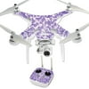 Skin Decal Wrap Compatible With DJI Phantom 3 Professional Quadcopter Drone Stained Glass
