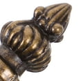 thumbnail image 5 of OULII 2Pcs Copper Lamp Finials Light Brown Pineapple Shape Decorative Caps For Table Lamps, 5 of 5