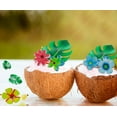 thumbnail image 2 of 83Pcs Edible Cake Decoration Tropical Turtle Leaves Flower Cupcake Toppers Wafer, 2 of 8