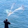 thumbnail image 3 of Red de pesca Fish Mesh Trap Monofilamento Gill Netting Outdoor Tackle FLhrweasw Nuevo, 3 of 8