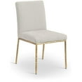 thumbnail image 6 of Pemberly Row Cream Chenille Fabric Dining Side Chair (Set of 2), 6 of 10