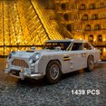 thumbnail image 2 of 1439 piezas de bloques de construcción de coches clásicos James Bond DB5 007, modelo 10262, juguetes para armar vehículos, regalo para niños, adultos y niños, 2 of 4