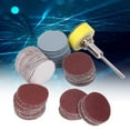 thumbnail image 4 of Sanding Discs Kit, Alumina+Stainless Steel Sanding Disc Set Open Coated 1/8in Shank 100Pcs  For Polishing For Plastic, 4 of 8