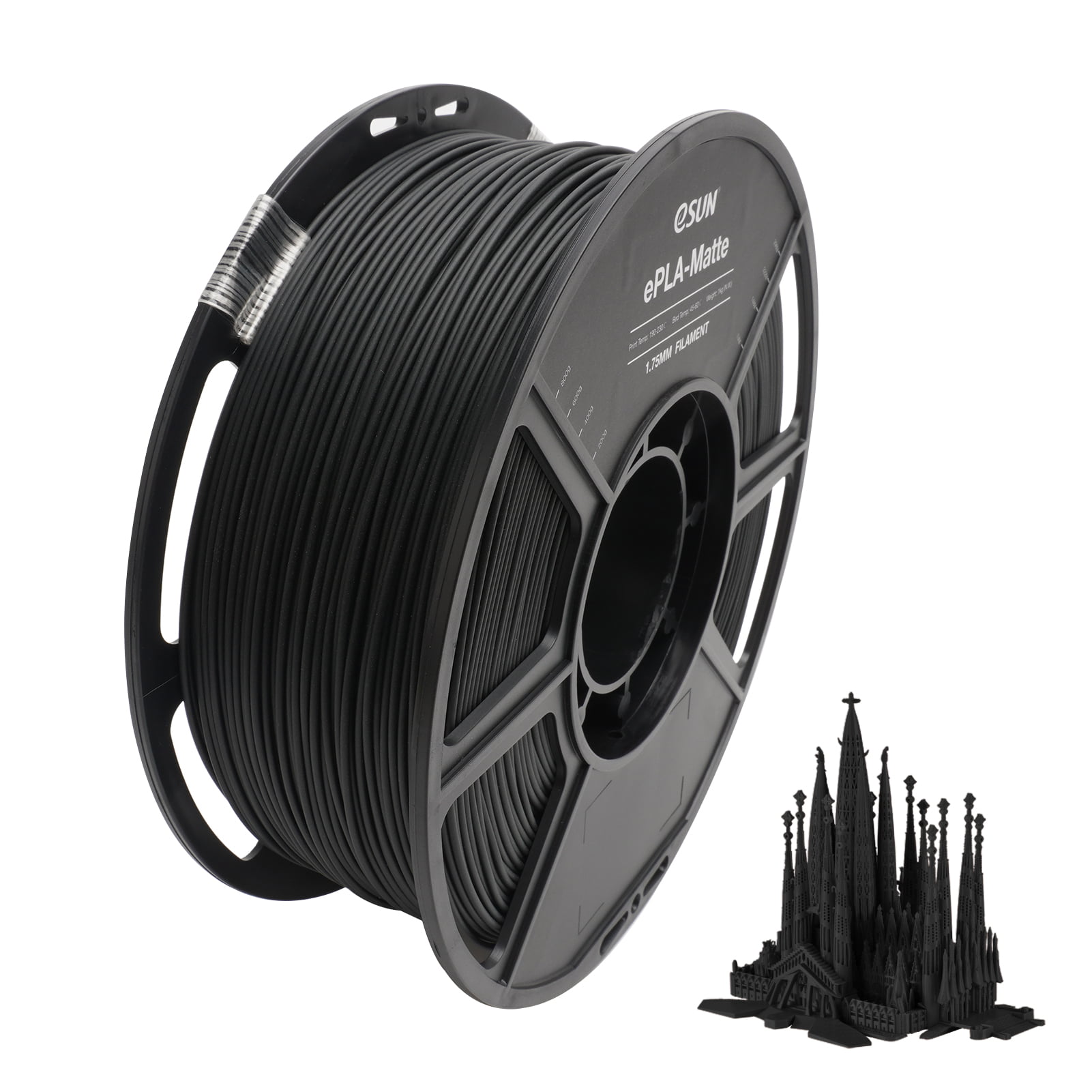 Midnight NinjaFlex TPE Flexible Filament 0.75kg Spool 3mm 3DMakerWorld 