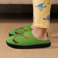 thumbnail image 6 of Looney Tunes Marvin The Martian Slippers for Kids, Cute Soft Plush Anti-slip Fluffy Fuzzy House Slippers Warm Soft Plush Non-Slip Indoor Outdoor Slip-on Shoes for Boys Girls, 6 of 8