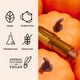 thumbnail image 5 of Bálsamo labial tintado Winky Lux Pumpkin Spice Latte Tri-Color, 5 of 5