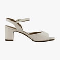 thumbnail image 6 of Aerosoles Gerda Women's Heels Eggnog Shiny Leather Size 8.5 M, 6 of 8