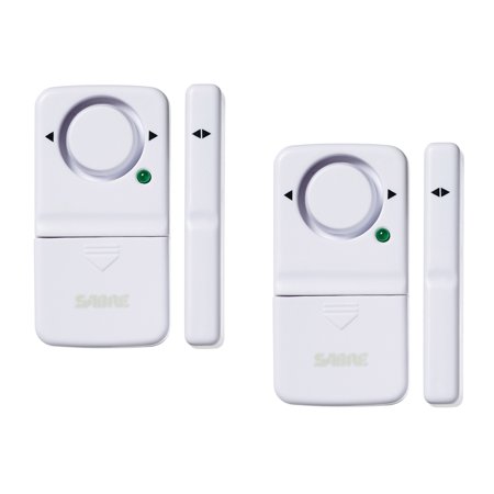 UPC: 0023063809465 | Security Equipment Corp HS-DWA2 Premium White Door or Window Alarm 2 Pack