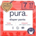 thumbnail image 1 of Pantalones de pañales Pura hipoalergénicos talla 7 (más de 17 kg), 1 paquete de 17, 1 of 9