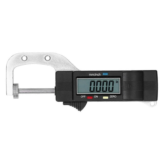 Jauge d'épaisseur numérique, outil de mesure horizontal, précision de 0,01 mm, pour bijoux de 0 à 25 mm