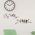 thumbnail image 4 of Hvxrjkn 2 Pcs Metal Bird Wall Art Realistic Bird Wall Art Decorative Metal Bird Wall Decor Easy to Install Bird Art Wall Decor for Home Balcony Indoor Outdoor, 4 of 10