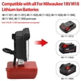 thumbnail image 2 of Luz De Trabajo Súper Brillante Lámpara de camping Luces de emergencia 3 pulgadas 12W para baterías de litio Milwaukee M18 20V, 2 of 8