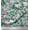Aquamarine Green, variant on Soimoi Cotton Duck Fabric Two Tone With White Camouflage Fabric Prints By Yard 42 Inch Wide