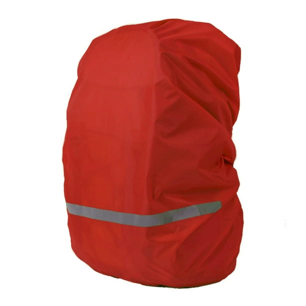 Soidarity Chubasquero ligero reflectante de alta calificación, impermeable, Poncho de lluvia, bolso de hombro ultraligero, impermeable Mochilas de mochilero rojo SG Soidarity JJ22863-21