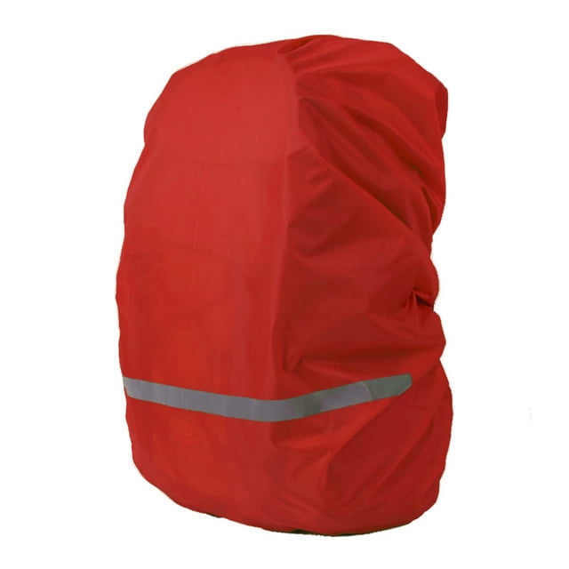 Soidarity Chubasquero ligero reflectante de alta calificación, impermeable, Poncho de lluvia, bolso de hombro ultraligero, impermeable Mochilas de mochilero rojo SG Soidarity JJ22863-21