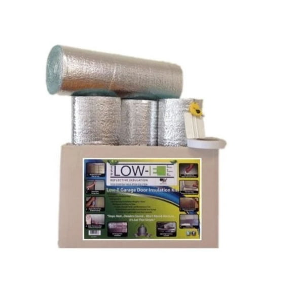 NASATEK SSR 2 Car Garage Door Reflective White Foam Core Insulation Kit