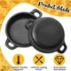 thumbnail image 4 of Sartén de Hierro Fundido Ziliny Mini 13 cm Apto para Horno Negro, 4 of 6