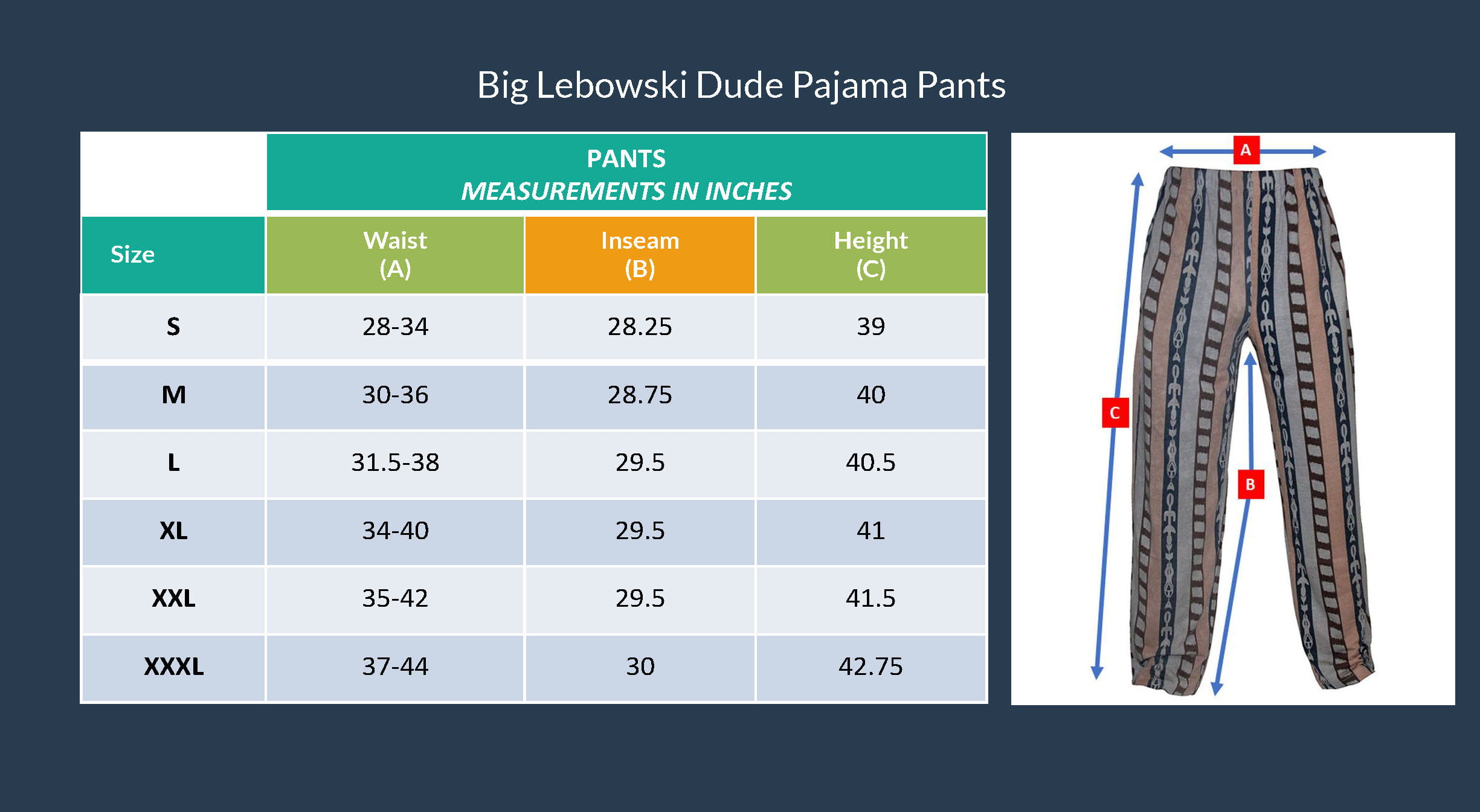 Big Lebowski Pants  Etsy
