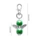thumbnail image 4 of Llaveros para mujer, llavero de billetera, llavero de auto, llavero lindo, 20 juegos de llavero de ángel con ala de ángel de perla con bolsas de organza/llavero de agradecimiento Kra, 4 of 5