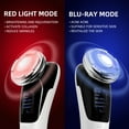 EMS Facial Massager LED light therapy Sonic Vibration Wrinkle Removal