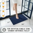 thumbnail image 3 of Galactic Goods Washable Bathroom Rugs, Super Soft & Absorbent Chenille Bath Mat for Floor & Carpet, Quick Dry Non Slip Bath Mat for Tub Shower, 3 of 6