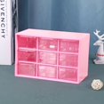 thumbnail image 1 of Porte-maquillage Stockant une Grande Capacité Pratique dans les Styles Boîte de Rangement Cosmétique, 1 of 4