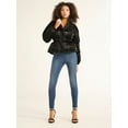 thumbnail image 3 of Sofia Jeans Women's Peplum Puffer Jacket, Sizes XS-XXL, 3 of 4