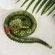 thumbnail image 3 of Serpiente de simulación Juguetes De Peluche De Serpiente Juguete Suave Peluche Peluche Peluche Serpiente Verde Verde Fanmusic Serpiente de simulación, 3 of 7