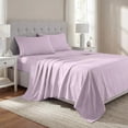 thumbnail image 2 of Superior 1000 Thread Count Cotton Blend Sheet Set, King, Lilac, 2 of 4