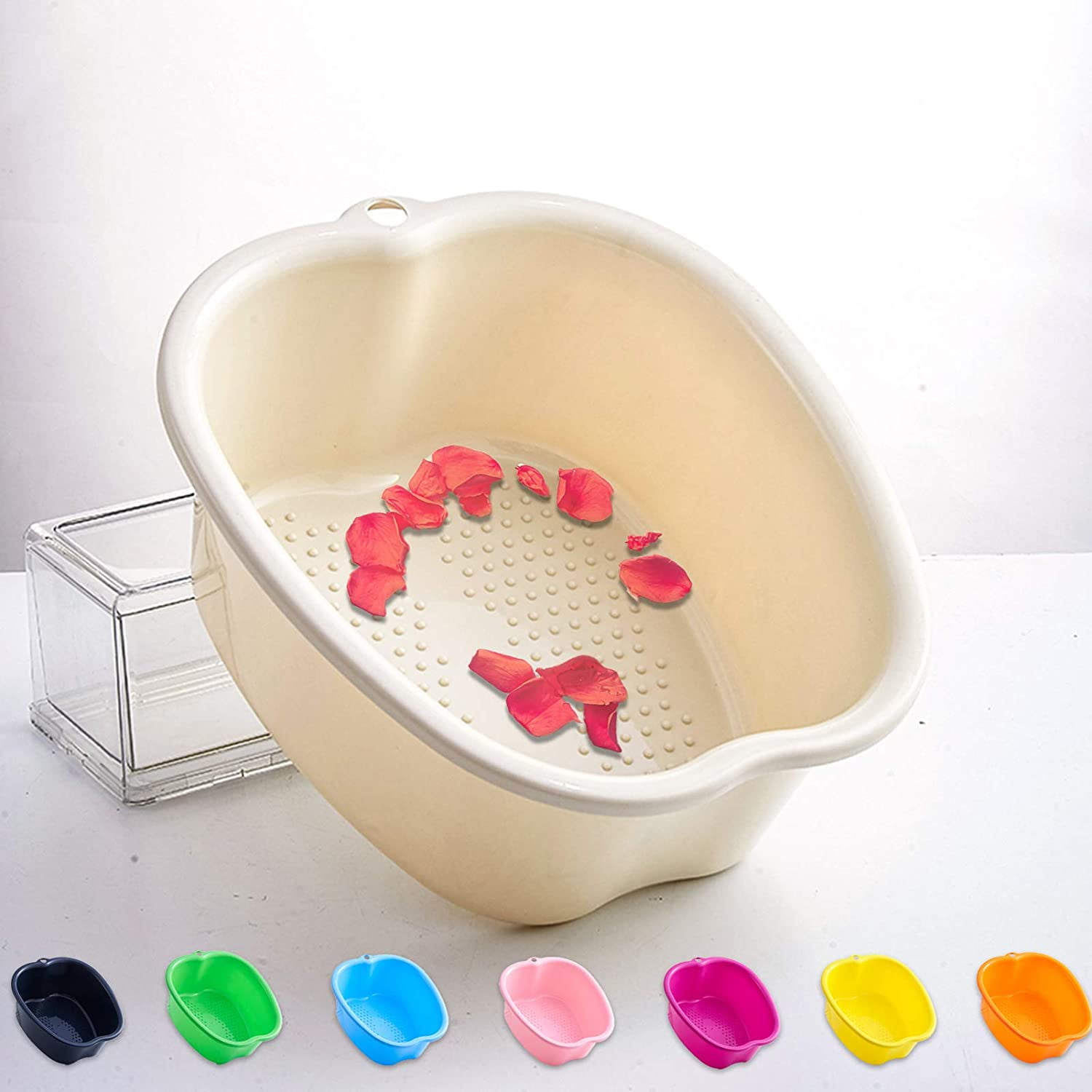 Foot tub 2024 plastic wash basin