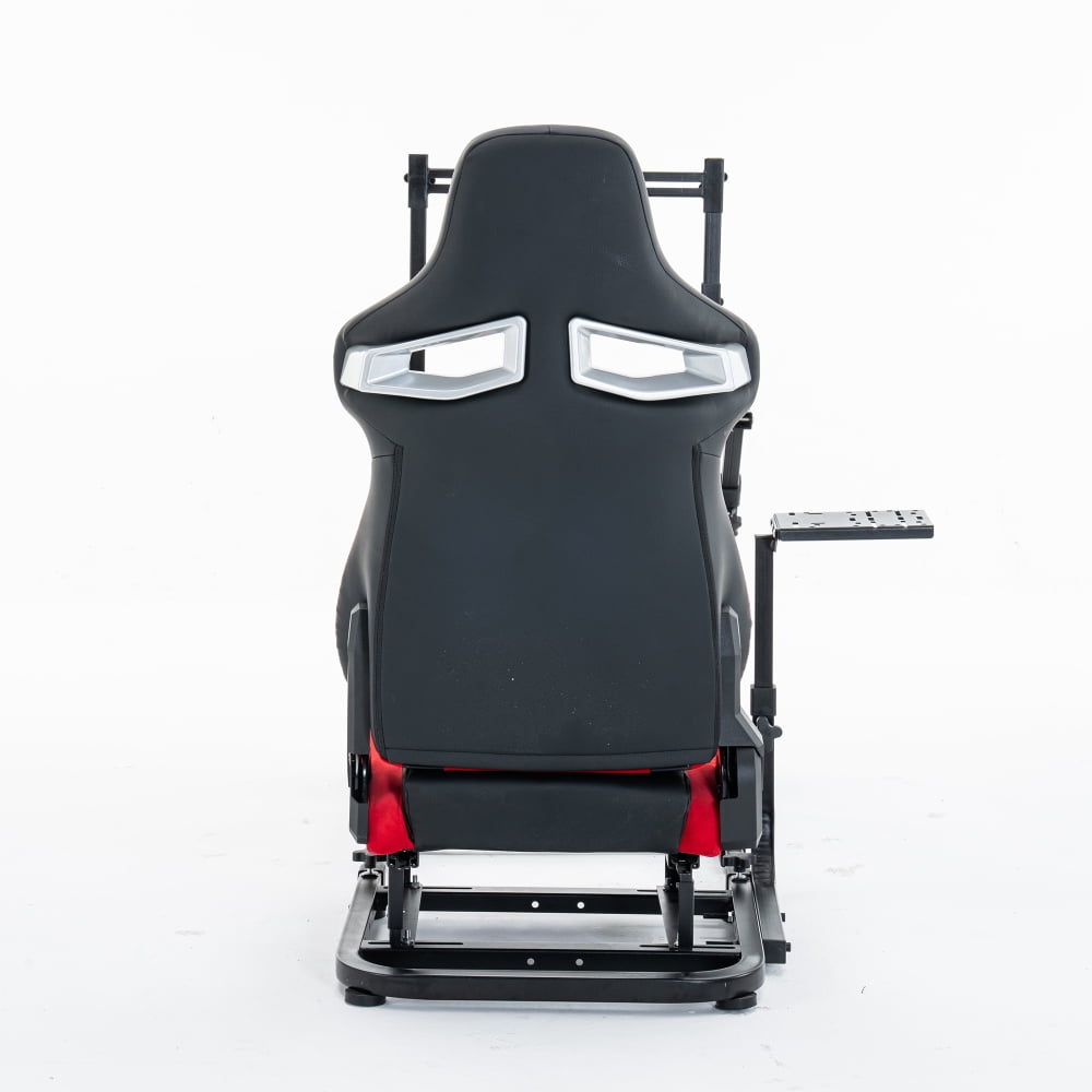 Enhanced and Stable Racing Wheel Cockpit for Fanatec, PXN, Thrustmaster, and Logitech Adjustable Driving Simulators, Excluding Handbrake, Pedals, and Monitor