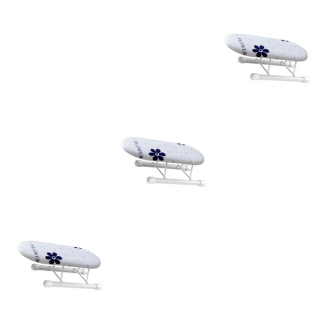 relayinert Lightweight Tabletop Ironing Board with Removable Sleeve for Ironing Accessories Style A 3Set